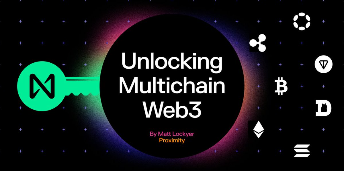 paolo_near's tweet photo. 1/5📌
🚀 Unlocking Multichain Web3 with NEAR Chain Signatures 🚀
#NEARProtocol #ChainSignatures #Web3 #Multichain
Tired of juggling multiple chains & wallets? 🤯 NEAR's Chain Signatures is here to revolutionize how we build and use multichain dApps! 😎
⬇️⬇️⬇️ https://t.co/trTCIAcq7K