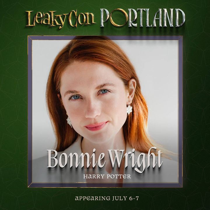 We’re THRILLED to announce that Bonnie Wright, best known for her role as Ginny Weasley from the Harry Potter series, will be joining us at LeakyCon for the FIRST TIME EVER!! ✨

Get your tickets at leakycon.com