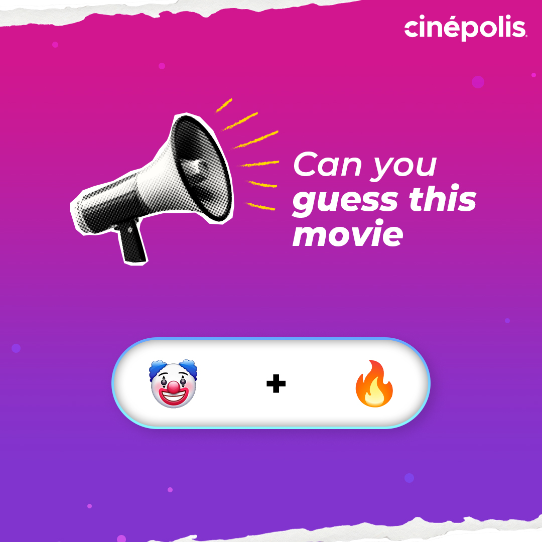 Let’s test your movie knowledge today! Tell us in the comments below! 😉 #Cinépolis #CinépolisIndia
