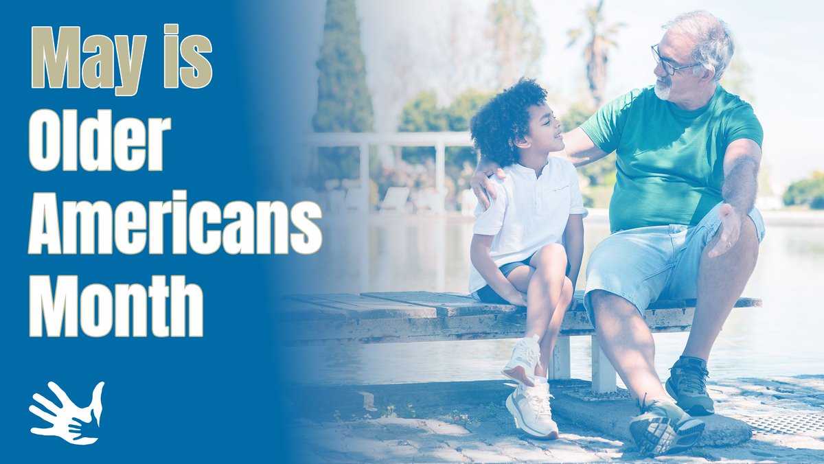 May is #OlderAmericansMonth! Celebrate the wisdom, strength, and invaluable contributions of our older generations. They've paved the way, taught us resilience, and continue to inspire us every day. #CelebrateWisdom #FLChildren
