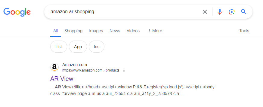 While the new and shiny AI stuff is commanding a lot of attention lately, technical SEO basics are still important: google.com/search?q=amazo…