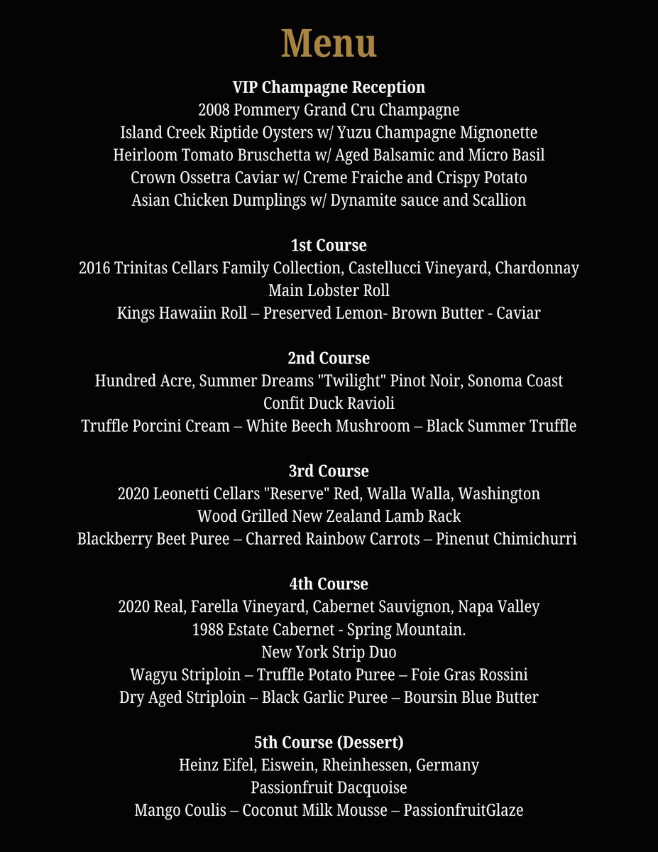 aspringofhope's tweet image. Limited tickets available! Reserve your spot today and check out our 5 course menu here: conta.cc/3UTGiHB