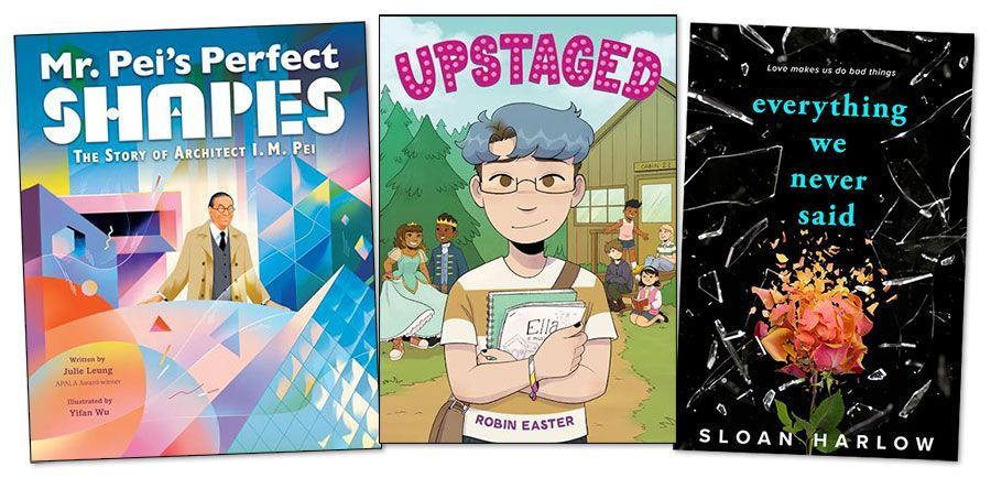 A picture book biography on a renowned architect, a graphic novel about a nonbinary teen’s final summer at theater camp, a YA novel about a grieving teen falling for her dead best friend’s boyfriend, and more new books hitting shelves next week buff.ly/4c8JCG7