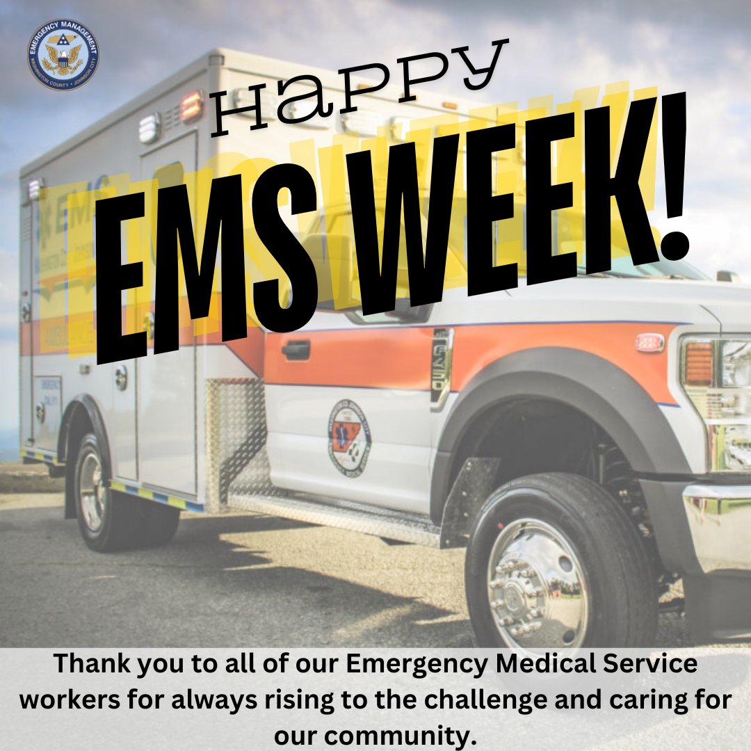 WCJC_EMA's tweet image. EMS Week is the time we honor the entire EMS profession and its importance in protecting the safety and health of our citizens. Our EMS professionals serve in a broad range of roles, and we are so fortunate to have these outstanding public servants supporting this community.