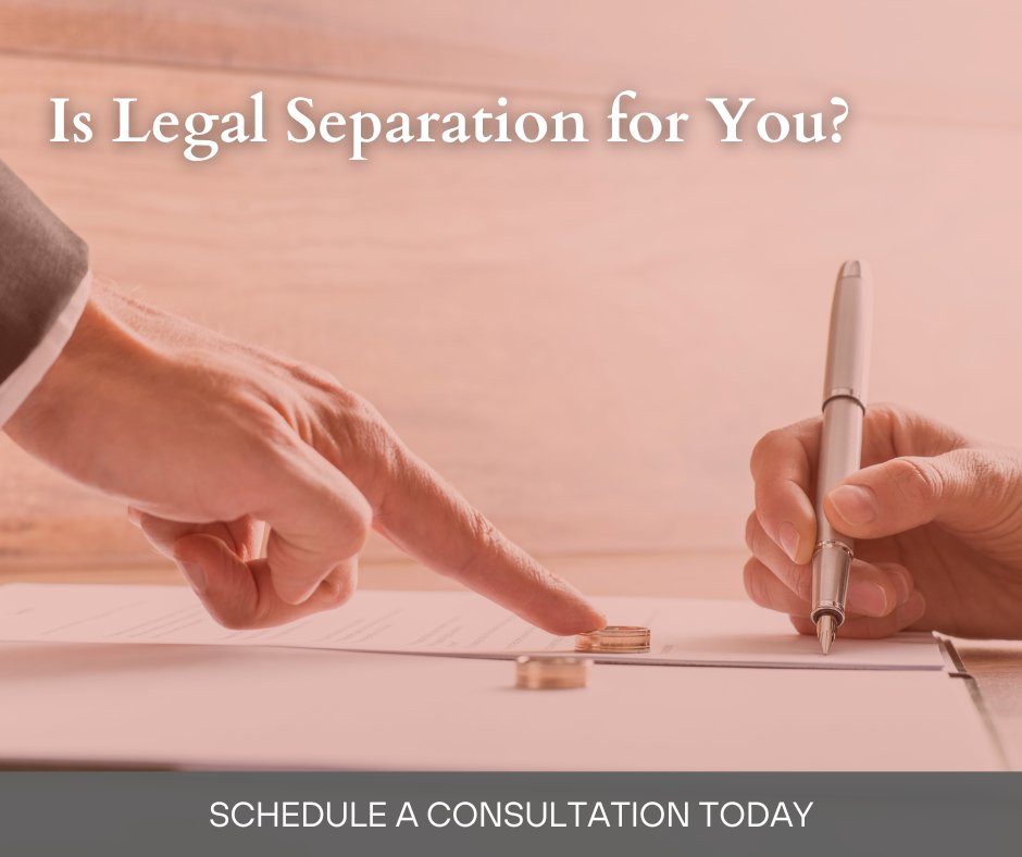 Considering a legal separation? Our team of experienced family law attorneys can guide you through the process and help ensure your rights and needs are protected. Contact us today.
#FamilyLaw #LegalSeparation

bit.ly/3SQ5LlB