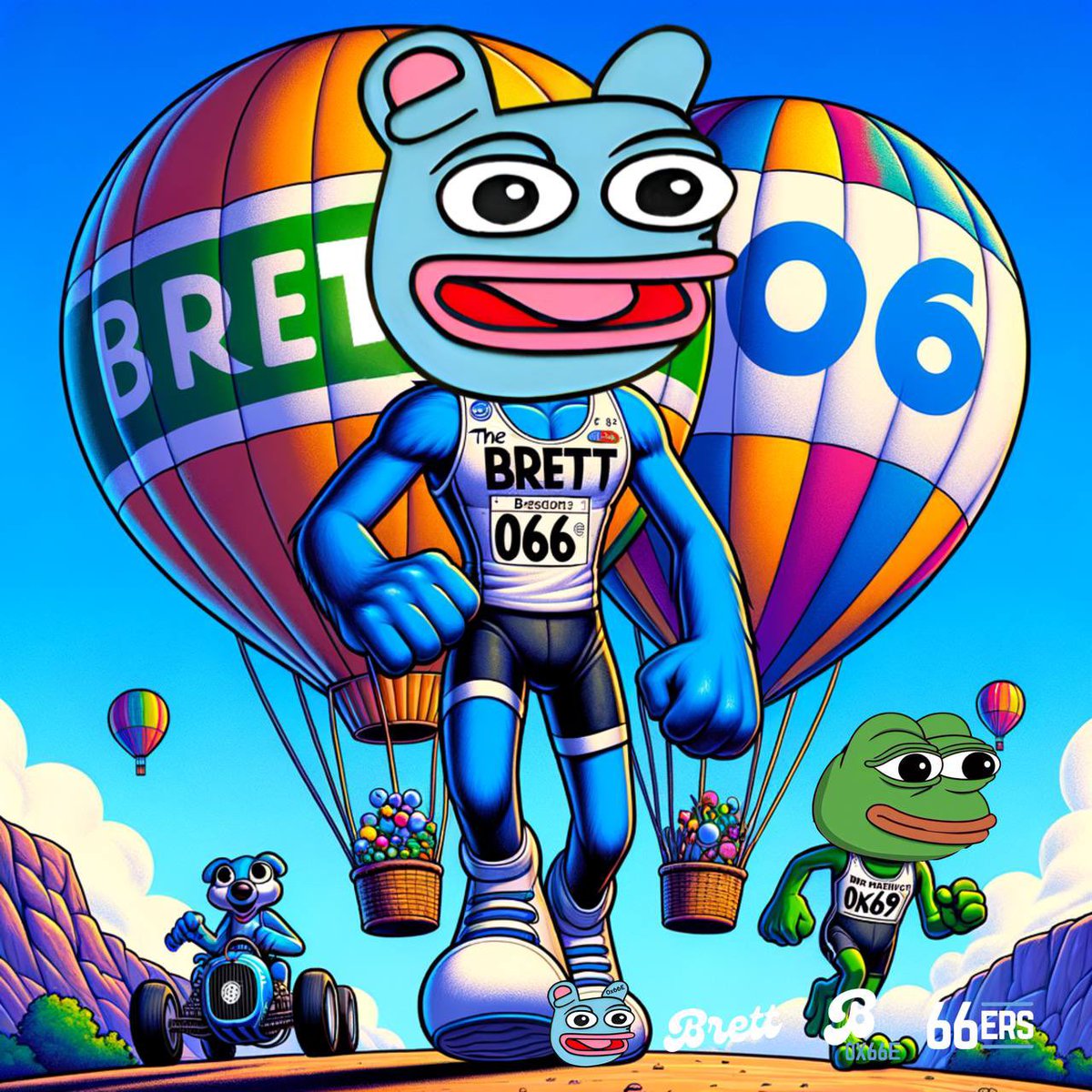 Ready to follow my frens $ANDY &amp; $PEPE

$BRETT #0x66