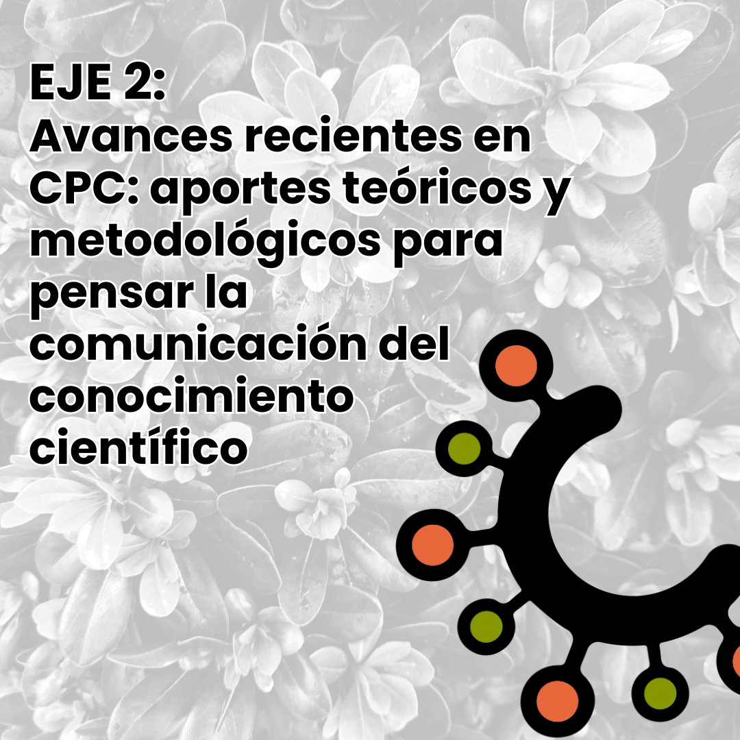 🔸 IX COPUCI 2024 

📣Eje 2: Avances recientes en CPC: aportes teóricos y metodológicos para pensar la comunicación del conocimiento científico.
Fecha límite para presentación de resúmenes: 12 de junio. 
👉🏼Más info en copuci.wordpress.com