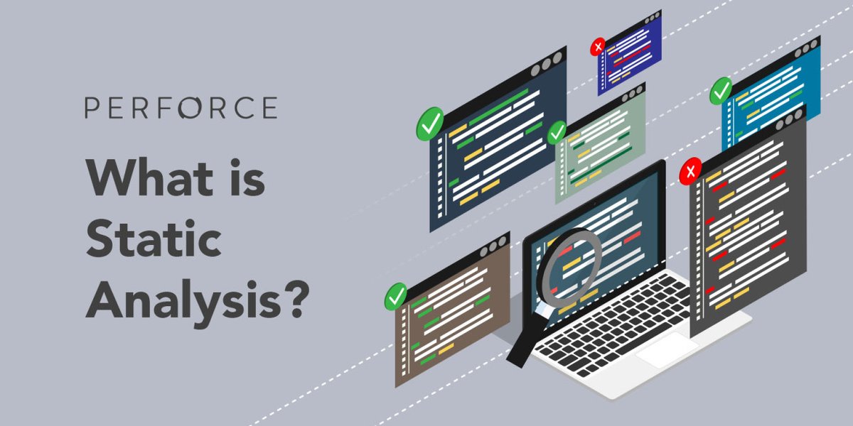 perforce's tweet image. You can use #StaticCodeanalysis to find and fix coding errors — before your program runs. bit.ly/2IprqK1