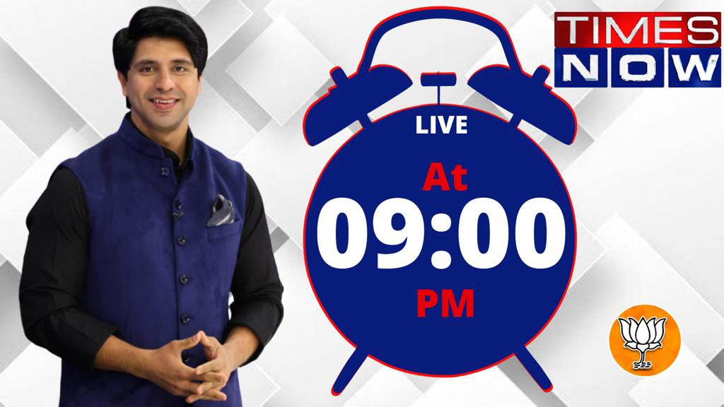 Live 9pm @TimesNow with @navikakumar ji