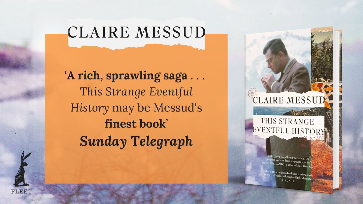 Claire Messud's brilliant new novel, #ThisStrangeEventfulHistory is out now: brnw.ch/21wK6Tw