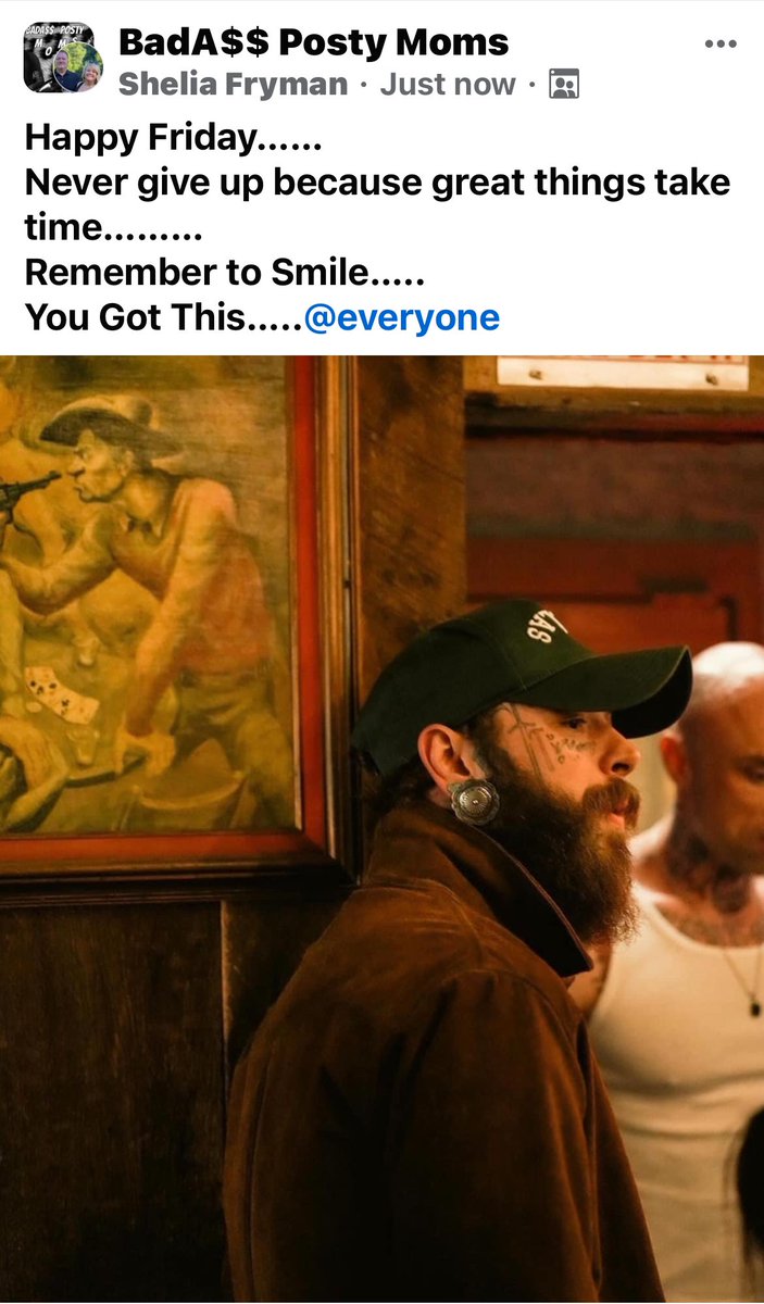 TGIF…..<a href="/rriproarin/">GPop (my friends call me Prettyface)</a> <a href="/PostMalone/">Post Malone</a> <a href="/KenyaHicks13/">Kenya ᴾᴹ AKA We love you, Austin!</a> <a href="/NewsPosty/">Post Malone News</a> #postyfan