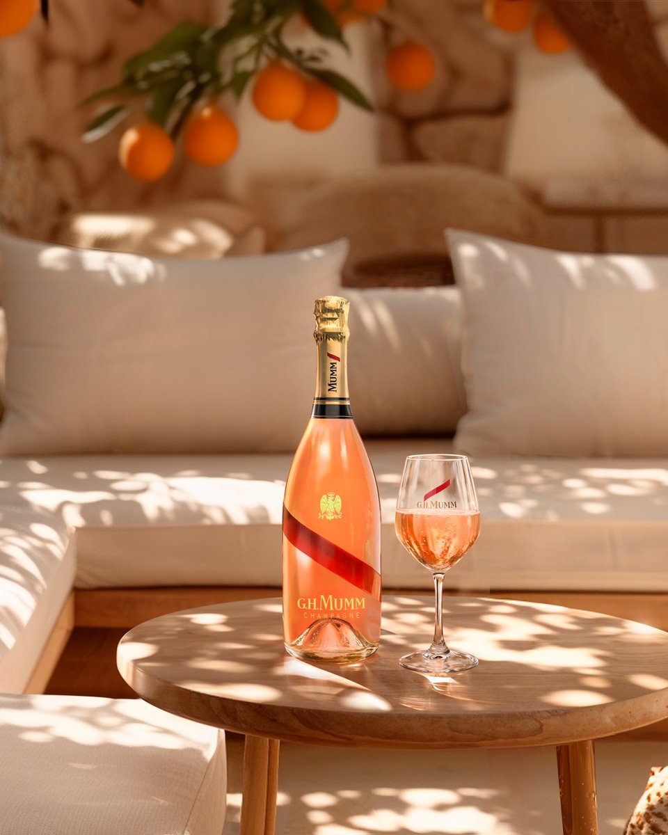 Mumm Grand Cordon Rosé: To The Eye

Slivers of orange, energized by a stream of fine bubbles, sway gently in your glass as you prepare to savor Grand Cordon Rosé.

#Mumm #ToTheEye

PLEASE DRINK RESPONSIBLY 

Please only share our posts with those who are of legal drinking age.