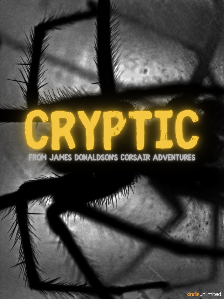 CorsairAuthor's tweet photo. CRYPTIC - “No one escapes the crypt!”

https://t.co/EKrbylN5Yn

#Cryptic #CorsairAdventures #reading #MustRead #readnow #litch #lich #dungeoncrawl #action #adventure #kindle #kindleunlimited #giantspiders #ebook #booktwitter https://t.co/WkPFWtZv7Y