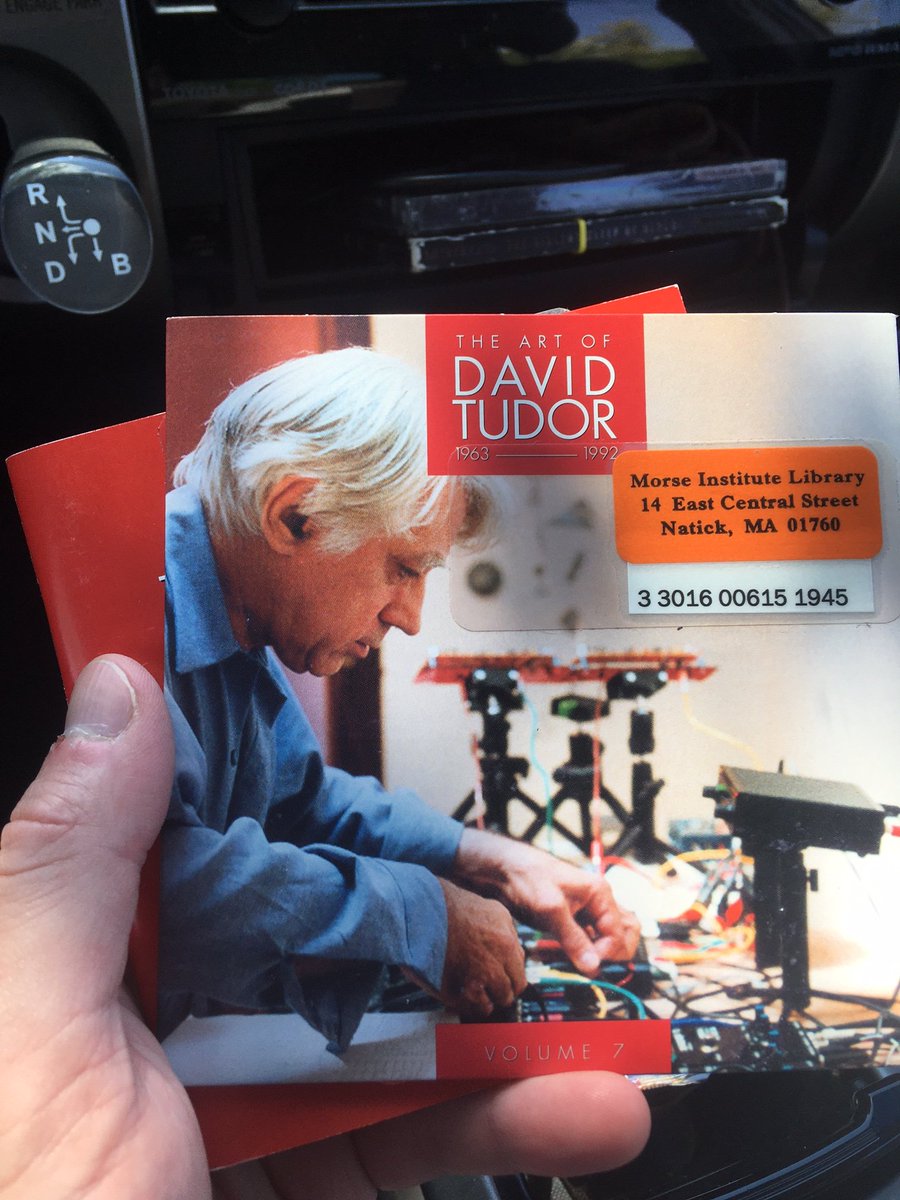 secretrow's tweet photo. The library in Natick has a copy of this awesome David Tudor box set. You can borrow it when I'm done. https://t.co/gL3txxZKZY