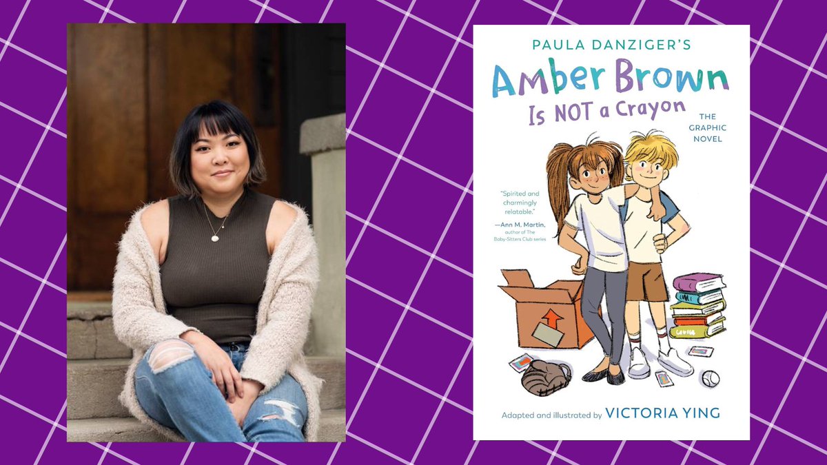 Media Masters Publicity (@mediamastersbks) on Twitter photo Get to know the illustrator! Check out this interview with Victoria Ying, illustrator of AMBER BROWN IS NOT A CRAYON: The GRAPHIC NOVEL by Paula Danziger. bit.ly/44Y9eCZ <a href="/victoriaying/">Victoria Ying HUNGRY GHOST Out Now!</a> <a href="/penguinkids/">Penguin Kids</a>
#kidlit #graphicnovel #graphicnovels #booksforkids #kidsbooks Get to know the illustrator! Check out this interview with Victoria Ying, illustrator of AMBER BROWN IS NOT A CRAYON: The GRAPHIC NOVEL by Paula Danziger. bit.ly/44Y9eCZ <a href="/victoriaying/">Victoria Ying HUNGRY GHOST Out Now!</a> <a href="/penguinkids/">Penguin Kids</a>
#kidlit #graphicnovel #graphicnovels #booksforkids #kidsbooks
