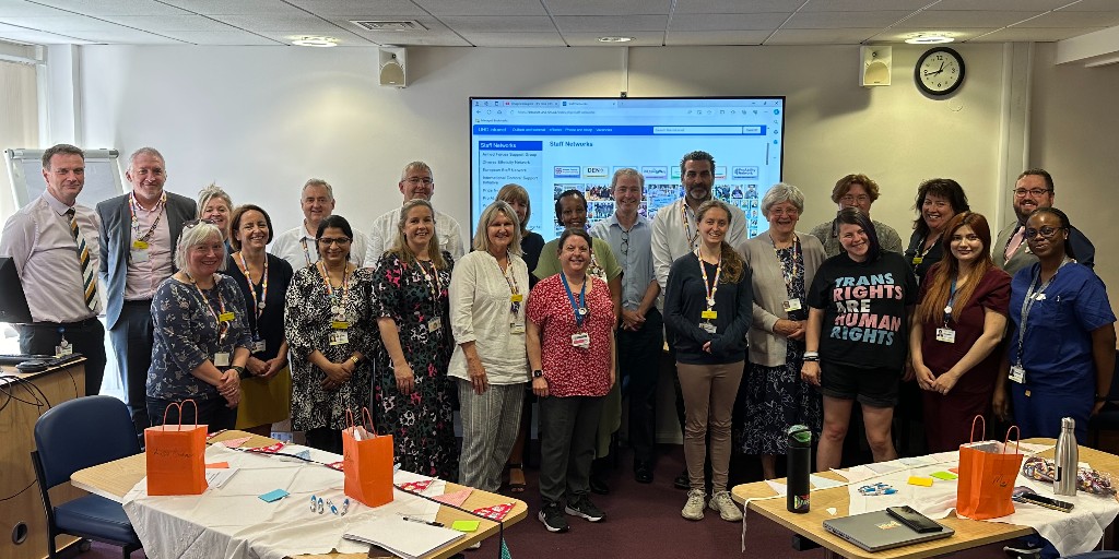 This week we celebrated and recognised the work of our brilliant UHD staff network leads who go above and beyond to support their colleagues, create an inclusive workplace and make sure every one's voice is heard. 💙 To find out more, search 'staff networks' on the intranet.