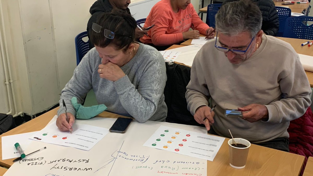 Collaborating with ESOL learners to co-design research 🤝 we’re exploring the challenges they face accessing ESOL courses while in employment

Let’s drive positive change through community research! 🌟

#communityresearch #researchforpositivechange