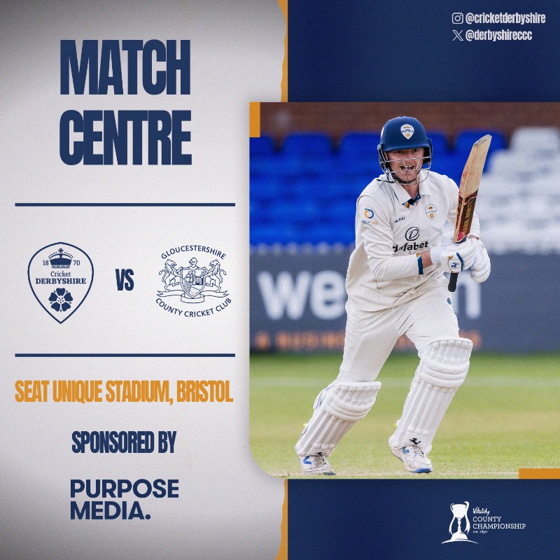 DerbyshireCCC's tweet photo. Donald (67 off 57) hits four boundaries in the 86th over!

DER: 408-4; Lamb (169*), 10 overs remain in the day.

Watch LIVE ⤵️