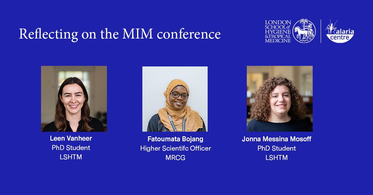 LSHTM_malaria (@lshtm_malaria) on Twitter photo Our Centre members, <a href="/Leen_Vhr/">Leen Vanheer</a>, Jonna Messina Mosoff, and <a href="/fa2bfaal/">fatoumata bojang</a> from <a href="/mrcunitgambia/">MRC Unit The Gambia at LSHTM</a>, reflect on their experiences at the recent <a href="/MIM_PAMC/">Multilateral Initiative on Malaria</a> conference in Kigali.
Read more about their insights and experiences👇
bit.ly/4bwwASy Our Centre members, <a href="/Leen_Vhr/">Leen Vanheer</a>, Jonna Messina Mosoff, and <a href="/fa2bfaal/">fatoumata bojang</a> from <a href="/mrcunitgambia/">MRC Unit The Gambia at LSHTM</a>, reflect on their experiences at the recent <a href="/MIM_PAMC/">Multilateral Initiative on Malaria</a> conference in Kigali.
Read more about their insights and experiences👇
bit.ly/4bwwASy