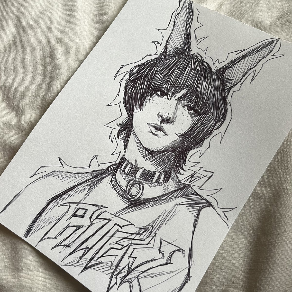 void_kii's tweet photo. a few atz sketches before work to get me back into doodling these boys faces https://t.co/sjXOz1NfBo