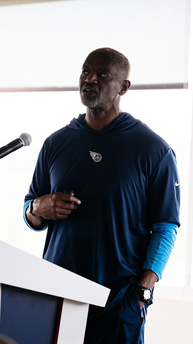 Yesterday, the @Titans hosted the Diversity Coaching Summit presented by @Gatorade. Coaches representing over 20 high schools across the state of Tennessee spent the day learning from #Titans coaching & support staff🏈 @minority_TN | #WinServeEntertain