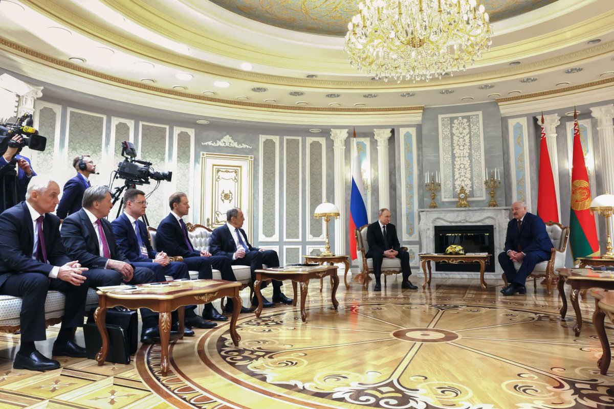 Russia-Belarus restricted-format talks The agenda of the talks includes topical matters dealing with further expanding the strategic partnership and allied relations between Russia and Belarus, the state and prospects of integration within the Union State, as well as key