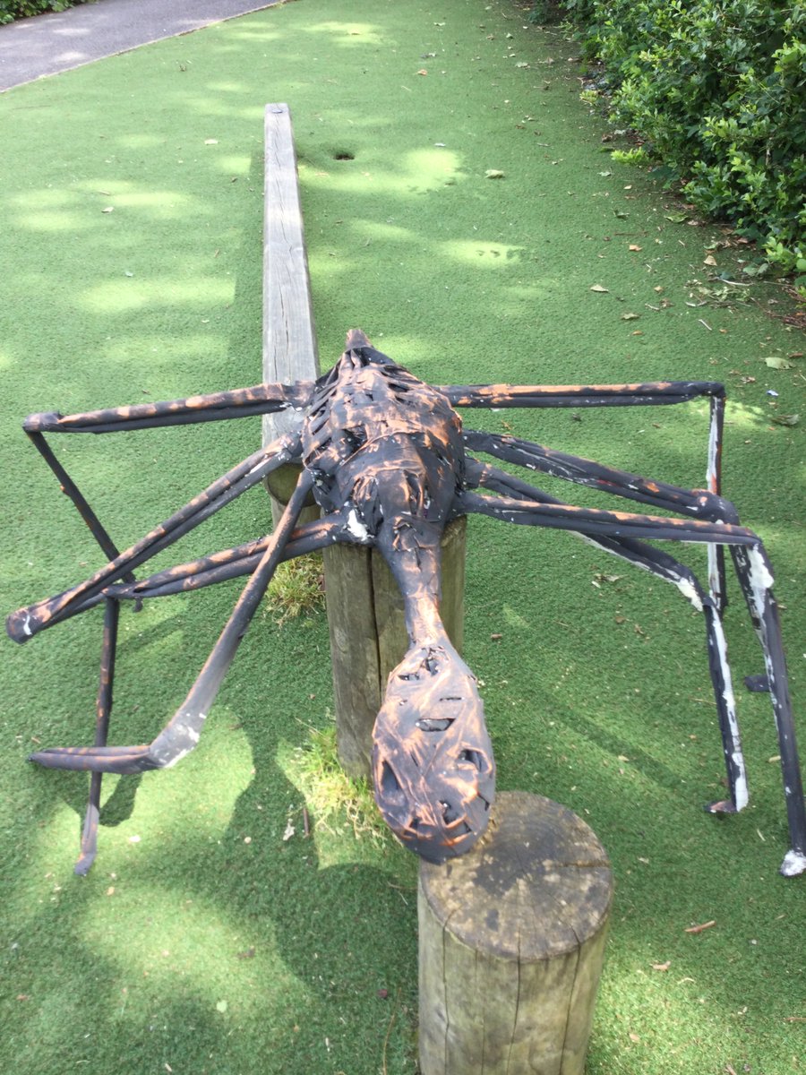 Here's year one's fantastic Louise Bourgeois inspired “mamman” sculpture for Art Week. Well done, what an incredible piece of art work!