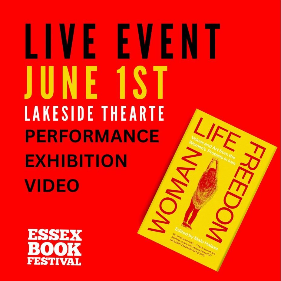 🚨DON'T MISS: WOMAN LIFE FREEDOM AT @EssexBookFest 🚨 eventbrite.co.uk/e/woman-life-f…