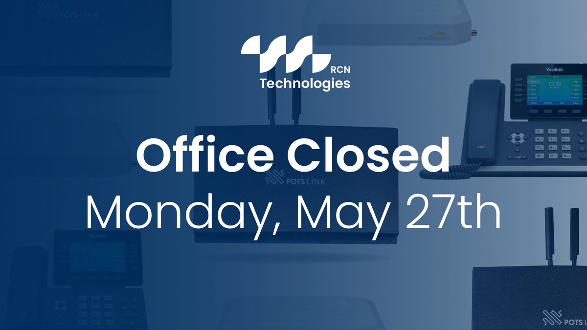 Our office will be closed on Monday in observance of Memorial Day!