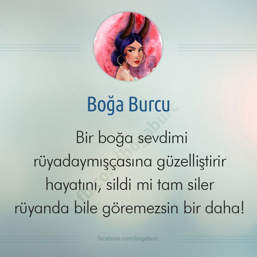 #BoğaBurcu