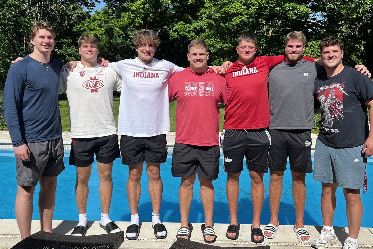 Kelly VanPelt Bomba (@kbomba) on Twitter photo Loved having the <a href="/IndianaFootball/">Indiana Football</a> TEs over for breakfast this morning after their workout. <a href="/jmbomba5/">James Bomba</a> <a href="/TreyWalker45/">Trey Walker</a> <a href="/samwest107/">Sam West</a> <a href="/ZHorton44/">zach horton</a> <a href="/brfoley17/">Brody Foley</a> <a href="/brody_kosin/">Brody Kosin</a> Plus honorary TE <a href="/KaticMichael/">Mike Katic</a> 🤣. All great guys and hardworking Hoosiers! Excited for football season already! 🏈🔴 Loved having the <a href="/IndianaFootball/">Indiana Football</a> TEs over for breakfast this morning after their workout. <a href="/jmbomba5/">James Bomba</a> <a href="/TreyWalker45/">Trey Walker</a> <a href="/samwest107/">Sam West</a> <a href="/ZHorton44/">zach horton</a> <a href="/brfoley17/">Brody Foley</a> <a href="/brody_kosin/">Brody Kosin</a> Plus honorary TE <a href="/KaticMichael/">Mike Katic</a> 🤣. All great guys and hardworking Hoosiers! Excited for football season already! 🏈🔴