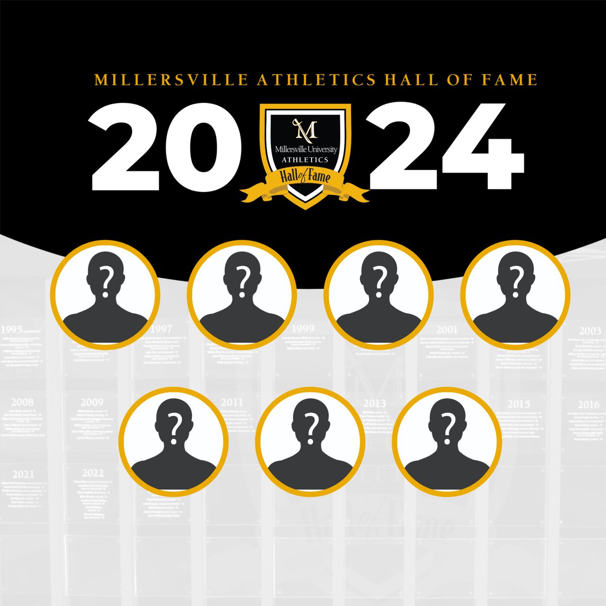 The 30th annual Millersville Athletics Hall of Fame class will be announced on Tuesday! Who do you think will be inducted this year? #MarauderPride