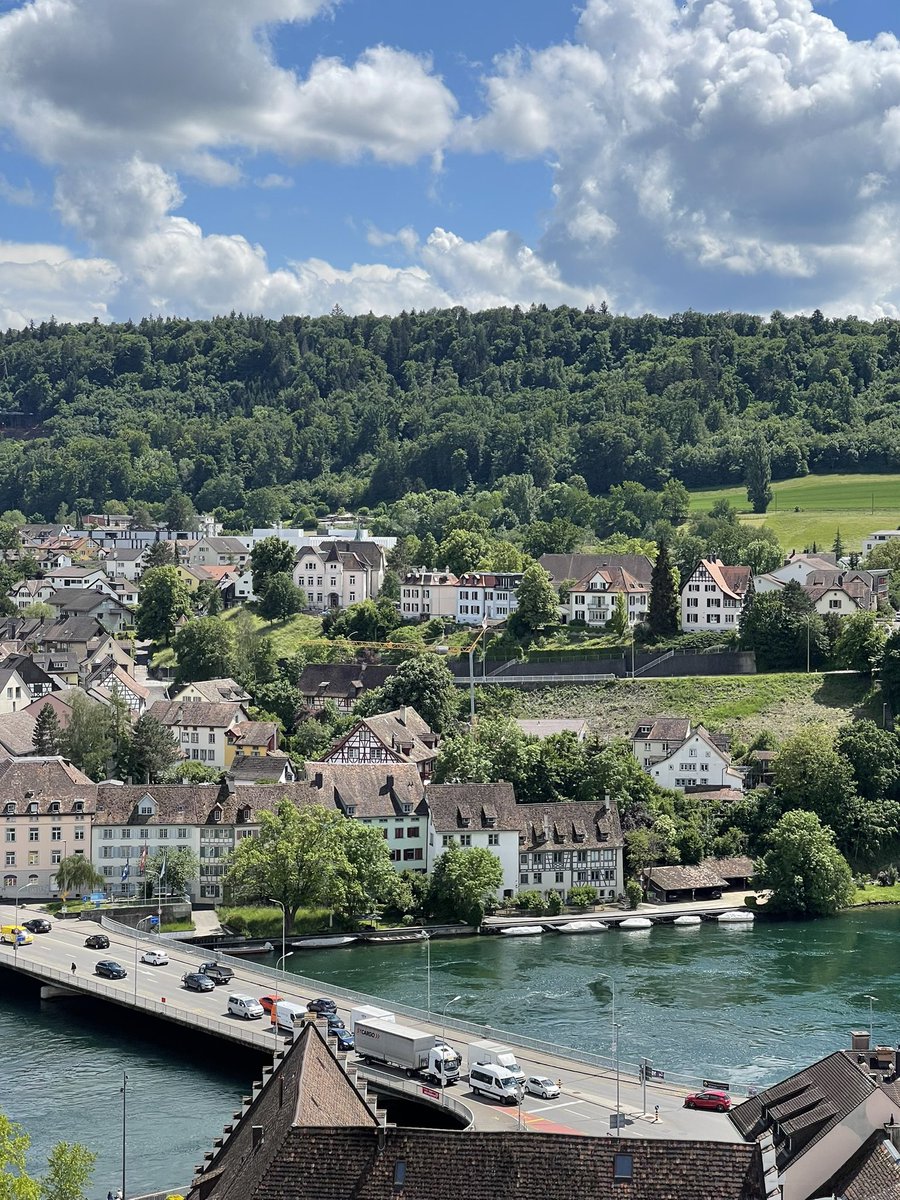 redtestwine's tweet photo. #Schaffhausen เป็นเมืองน่ารัก ริมแม่น้ำไรน์ ใกล้กับ Rheinfall
โชคดีดี ฝนไม่ตก วิวนี้มองมาจาก #Munot ที่เป็นเสมือนป้อมปราการ

#Switzerland https://t.co/O5hSPBdjfY