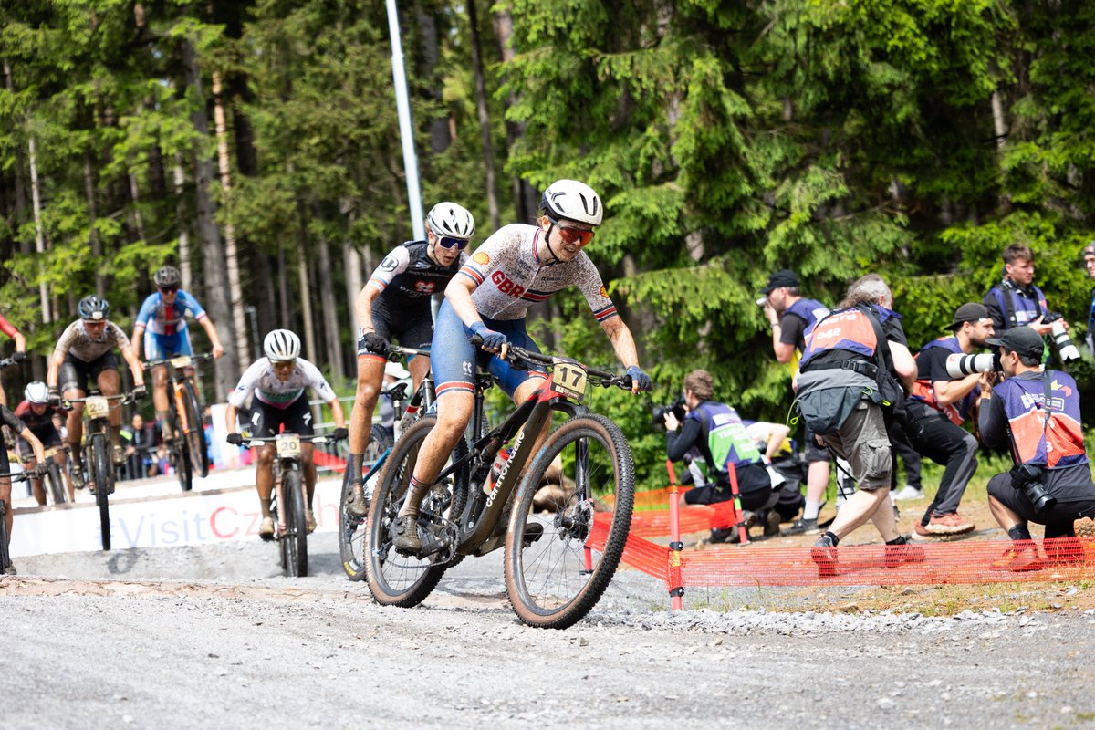 Congratulations Ella Maclean-Howell who secured 2nd place in the U23 XCC at the MTB World Cup, Nove Mesto na Morave 🇨🇿 Joe Blackmore also had a great performance in his U23 race out in Czechia, finishing 5th 👏 #MTBWorldCup | @UCI_MTB