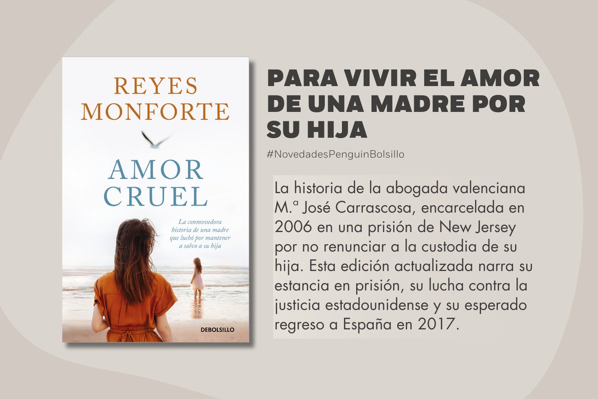 #NovedadesPenguinBolsillo para seguidores de @Reyes_Monforte:

➡️«Amor cruel» ➕bit.ly/3ysPgEa