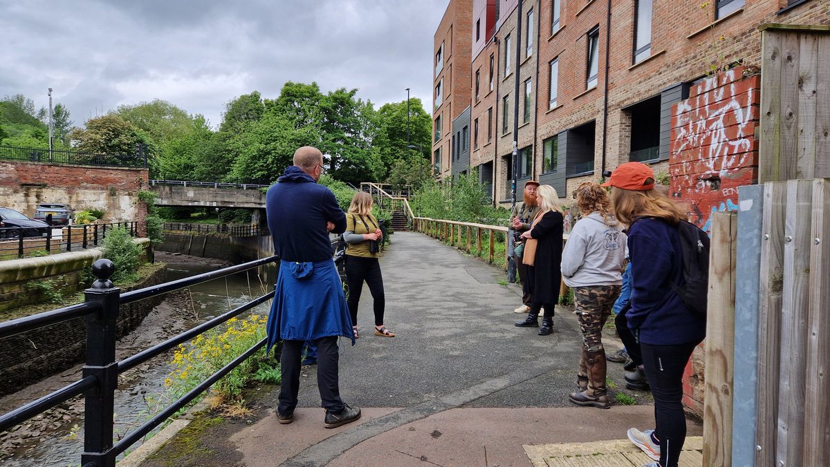 ClimateActionNE's tweet photo. Fantastic NE #Rewilding Network 2nd site visit today complete with Peregrine Falcon, Grey Wagtail, Goldfinches, Shelducks and Ducklings! Thank you @WildIntrigue for a perfect day. 🙏❤️🌿🦆🦅 #WildOuseburn #NERN #rewilding #network https://t.co/rh0BsMeQv7
