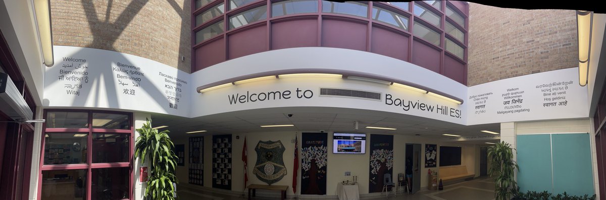 BHES:  Always a great place to learn.  Now an even more beautiful place to learn! Thank you Beautification Team!