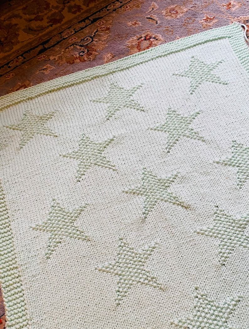 Knit a Textured Stars Blanket For a Sophisticated Heirloom Gift: 👉 buff.ly/4dQBgo7 #knitting #handmade #diy ✨⭐