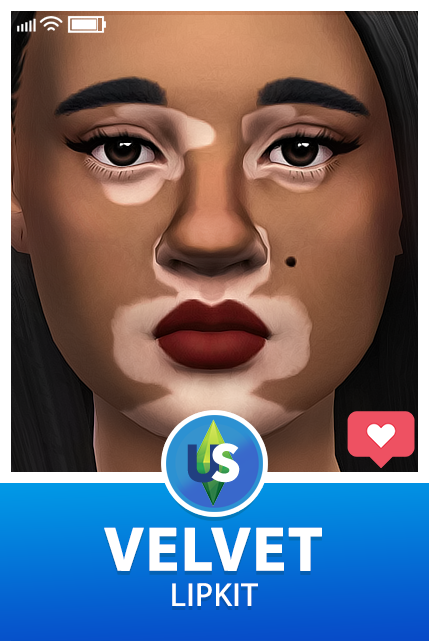 ✨ The VELVET LIPKIT Is NOW AVAILABLE  ✨

She's BOLD yet CLASSY! Your sims lips have never looked this good!

🤍 Base Game and Slider Compatible
🤍 20 Stunning Shades
🤍 Public Release 6/5
🤍 Available Now For My Supreme Supporters: tinyurl.com/bddvb8ea
