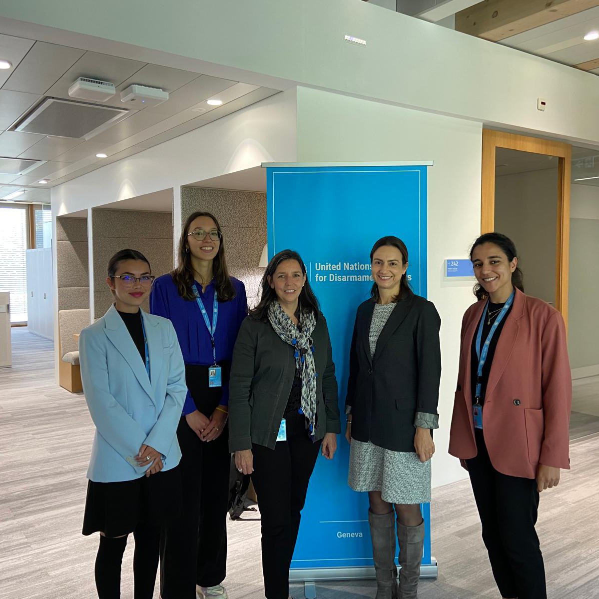 ODA_Geneva's tweet photo. On this International Women’s Day for Peace & Disarmament, our Chief of Service @MelanieRegimbal met with Ambassador @CfPetit.
They discussed various aspects of feminist diplomacy and the involvement of women in the disarmament machinery. 🇺🇳
#IWDPD https://t.co/AsuqqrSZH2