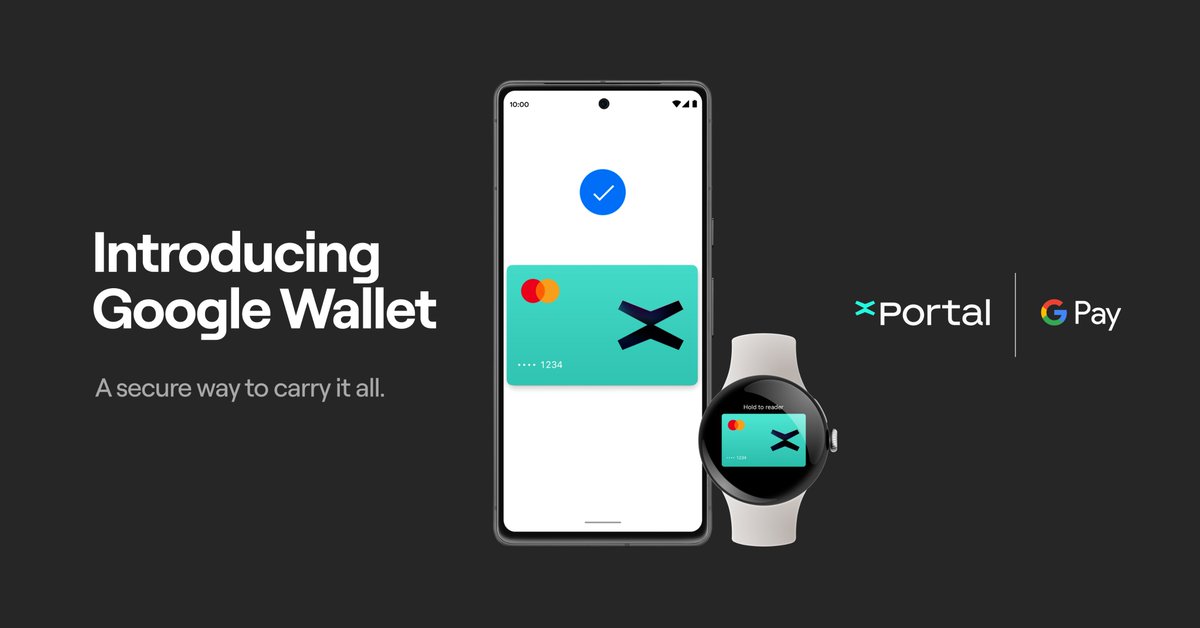 Google Pay is a fast, simple way to make contactless payments. Add your xPortal card to Google Wallet for secure access no matter where you go.