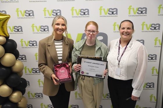 We were delighted to sponsor and present the Student Enterprise Award to Life Start Stirling at last nights Forth Valley Student Association awards.
Well done to all nominees, runner-ups and winners - you are all Amazing!

Thanks to everyone involved!

#ForthValleyChamber
