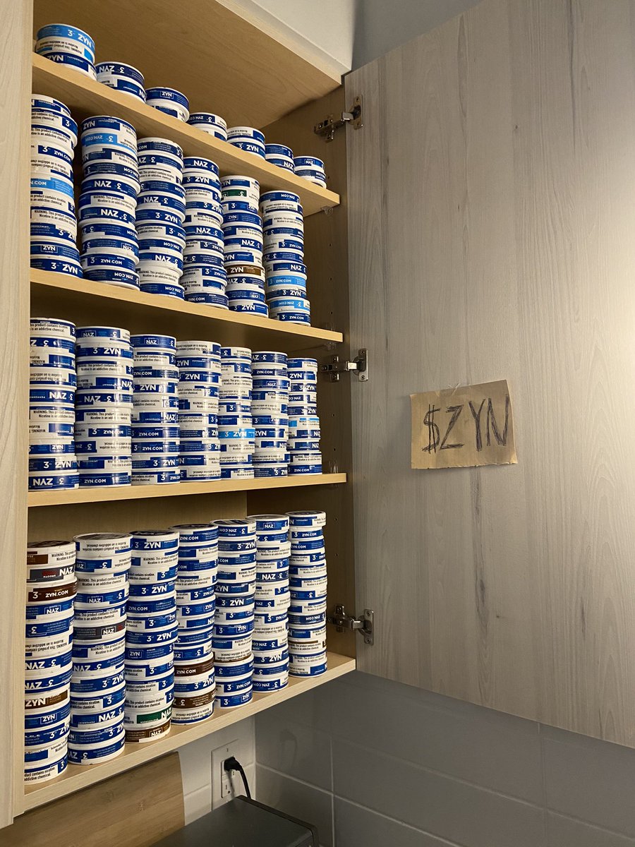 Bryces_bot's tweet photo. @stack__sats @ZynCoinERC20 The $ZYN stays in (my cabinet) https://t.co/vInfs2cvFW