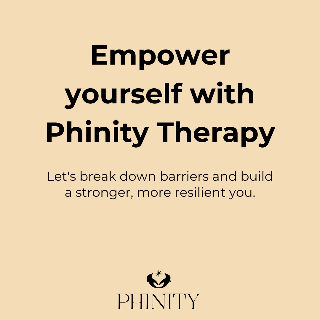 Discover your inner strength and unlock your full potential. 
.
#Empowerment #PhinityTherapy #MentalWellBeing #TransformationFriday #TakeTheFirstStep #WellnessJourney #ConsultationAvailable #HealthierHappierYou #TherapySupport #bacp #iacp #usa #uk #love #support #kindness #heal