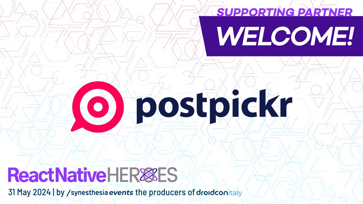 📆Would you like to work with a platform that organises your social media activity really well? 📸 Check out #ReactNativeHeroes24 partner @postpickr - we really like their platform💜 🔗Check them out: postpickr.com