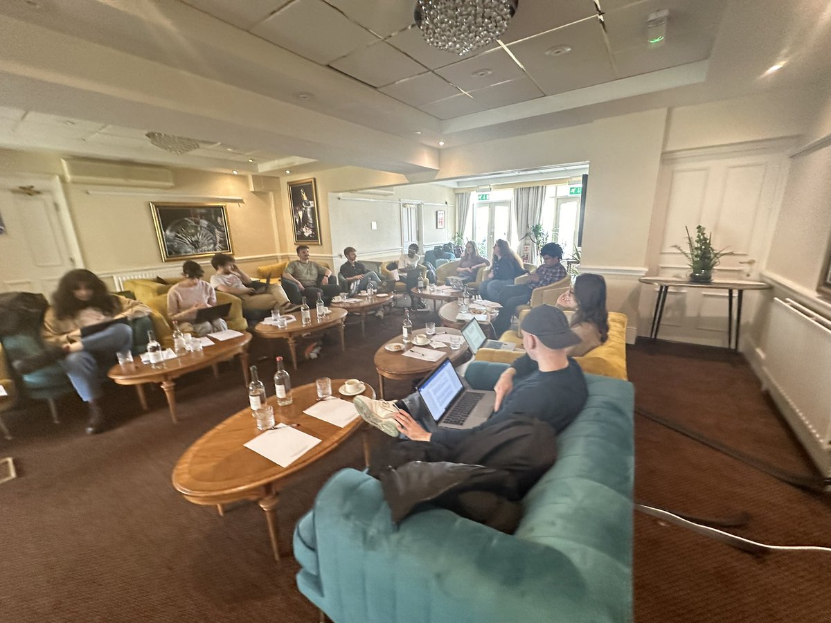 Scriptorcube's tweet image. Just completed Day 2 of my ‘Academic Writing: Reduce Anxiety’ 2-Day Retreat in Windsor for #PhD’s from @CDT_ACM based at @imperialcollege @tcddublin @ucl. What a lovely group. 👍🙂@ImpMaterials @LondonNanotech @TCD_Chemistry @TCD_physics @ImpEngineering @ImperialSci