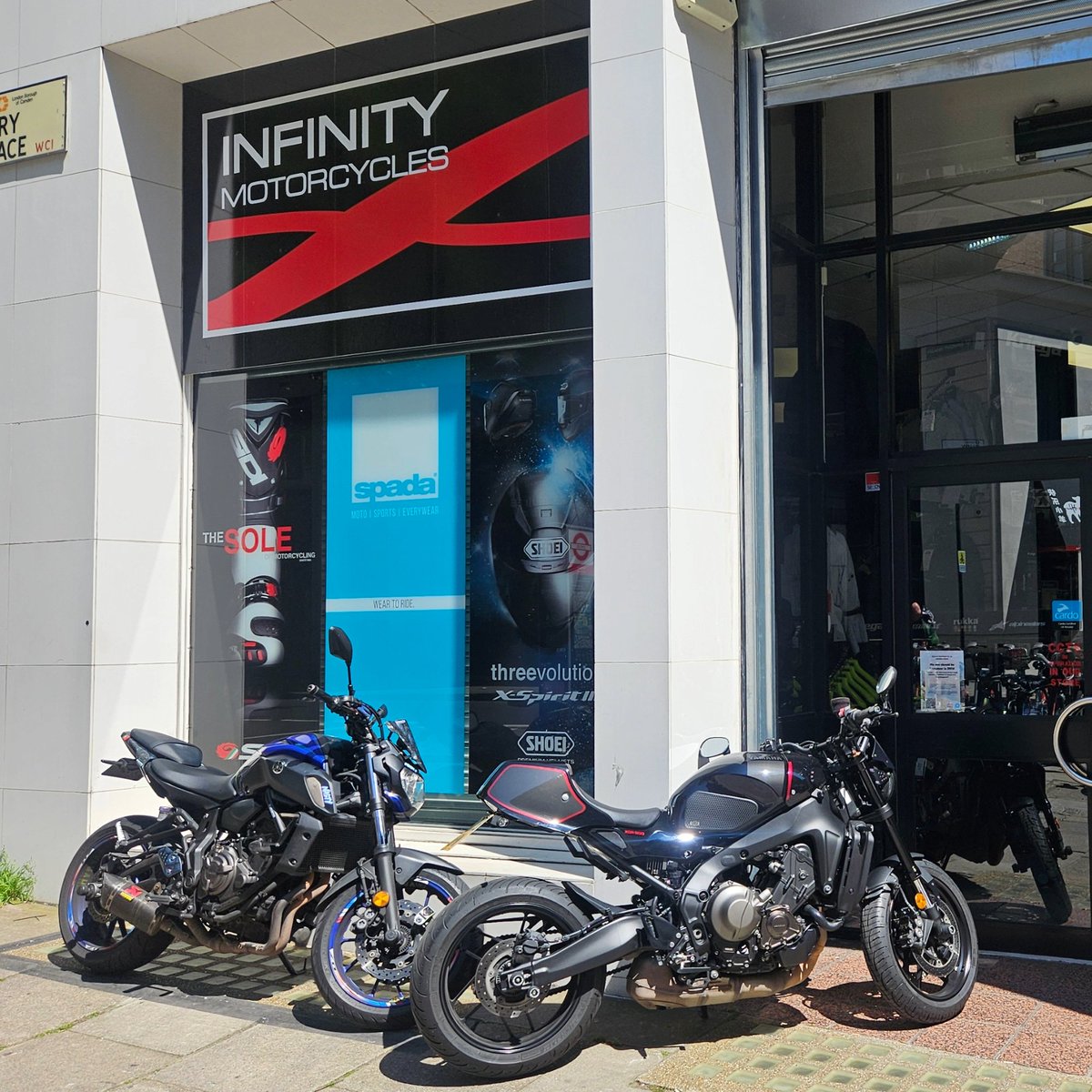 Bikes love an end-of-May Bank Holiday! 🏍️❤️ Where are you riding this extended weekend?

Don't forget, our 16 Infinity stores are open all weekend! If you need new gear, swing by from 10am-5pm (Chiswick closes at 4:00 pm).

Find your nearest store here 👉 bit.ly/4atteig