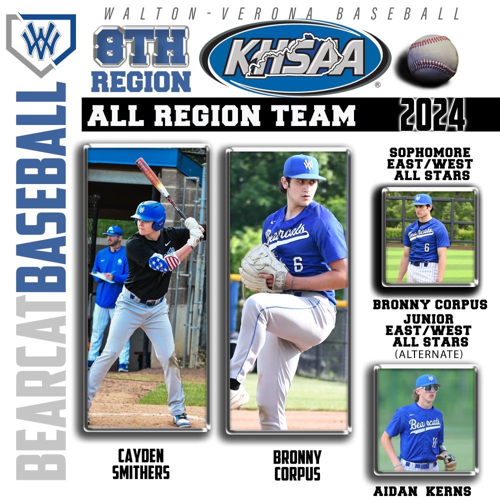 Congrats to our guys on their All 8th region selection! #GoBearcats