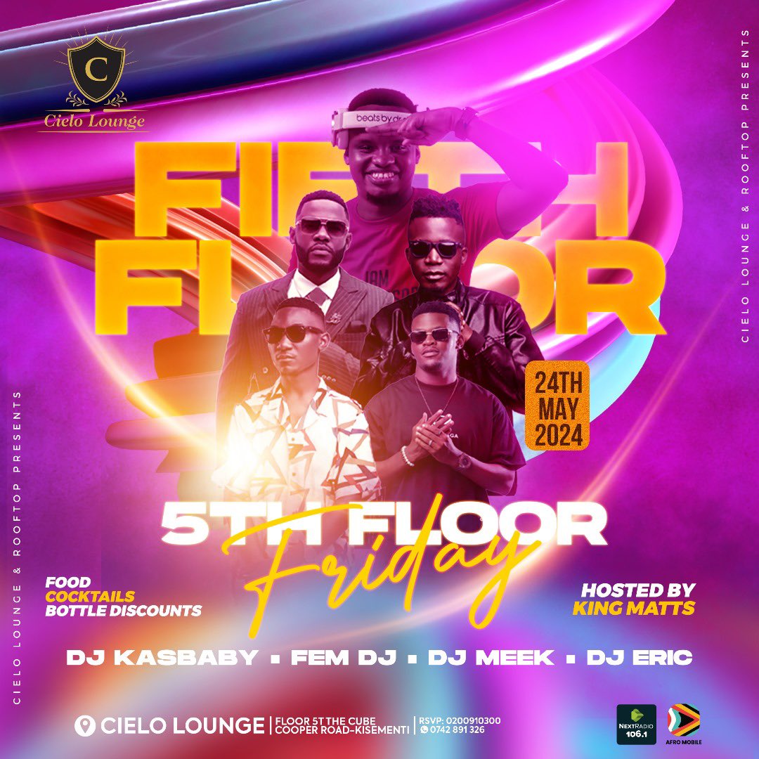 Officially we a starting the weekend @cieloloungeug #fifthfloorfridays