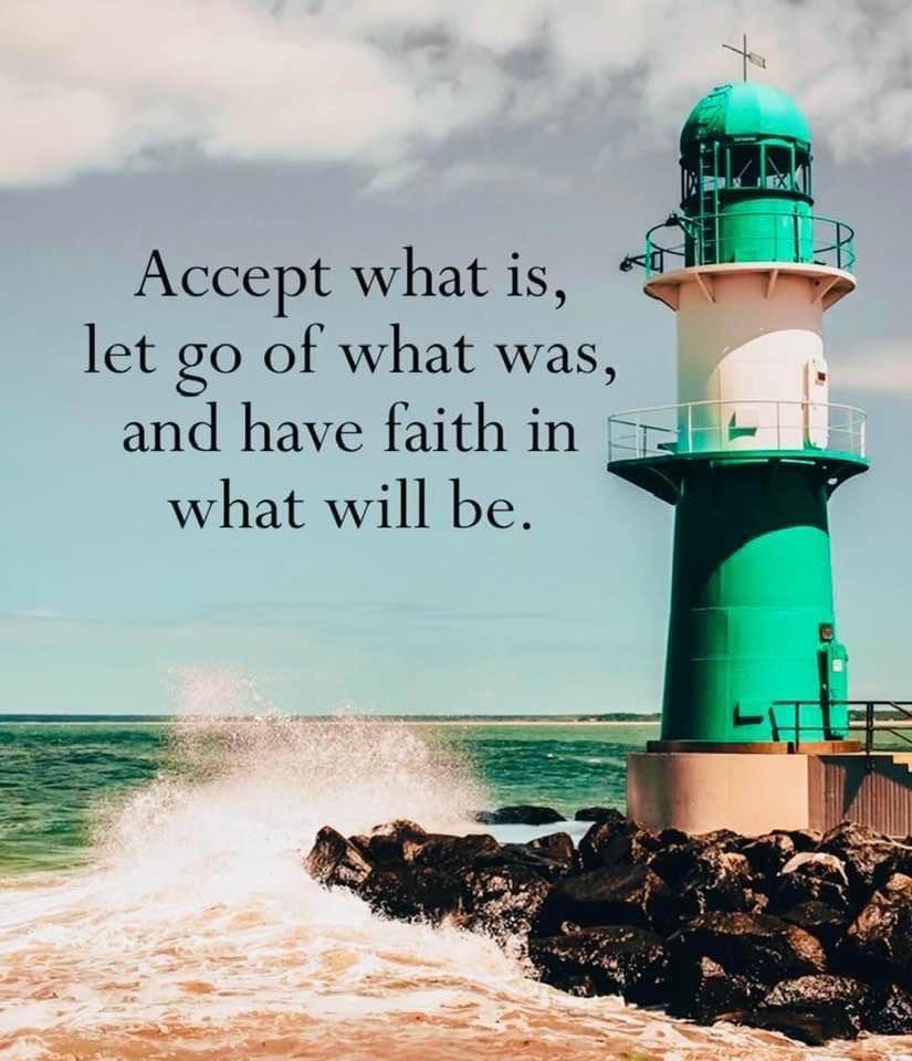 Have faith in what will be 💗🙏